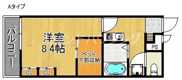 吉見ノ里駅 徒歩4分 2階の物件間取画像